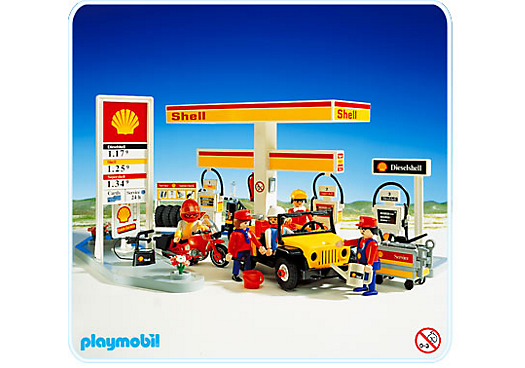 Tankstelle "Shell" - 3437-A - PLAYMOBIL® Deutschland
