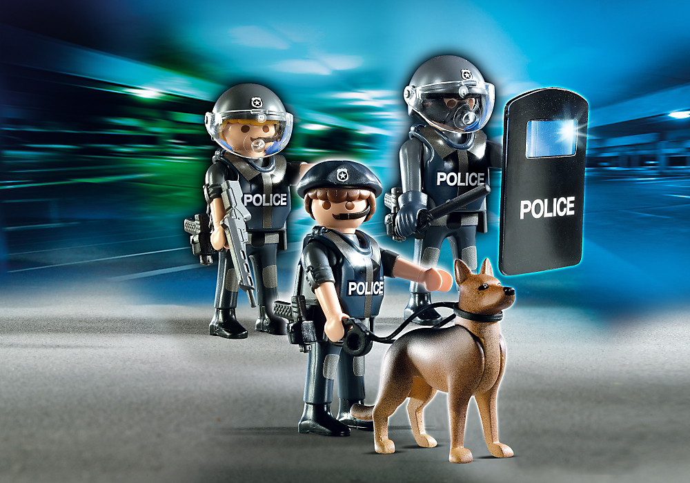 Playmobil Police special forces unit