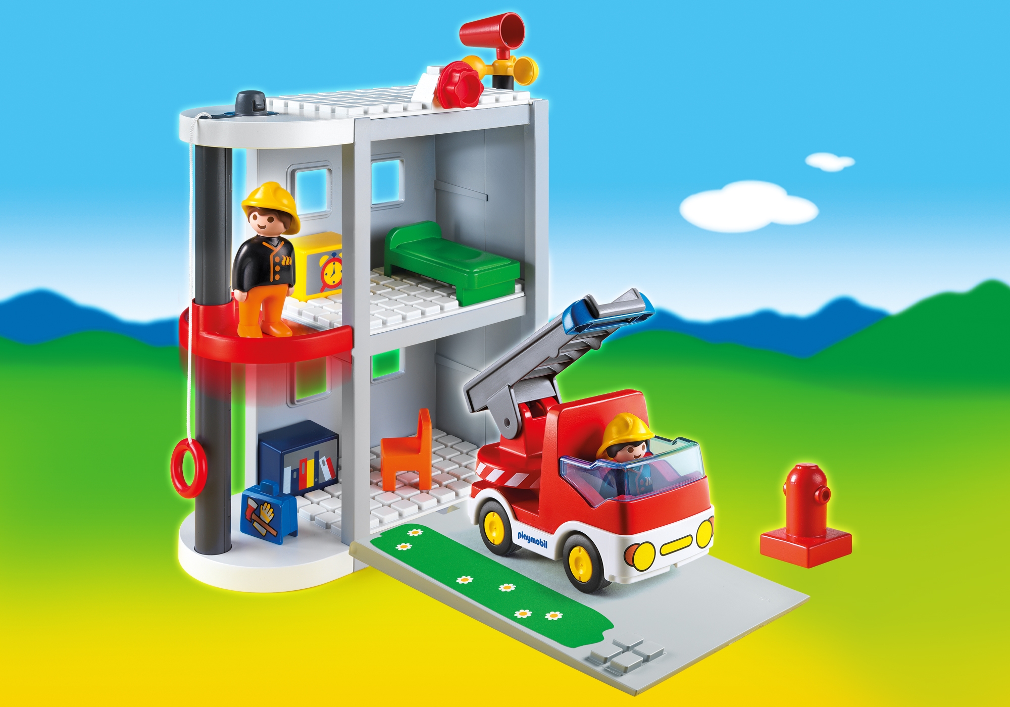 1.2.3 Take Along Fire Station